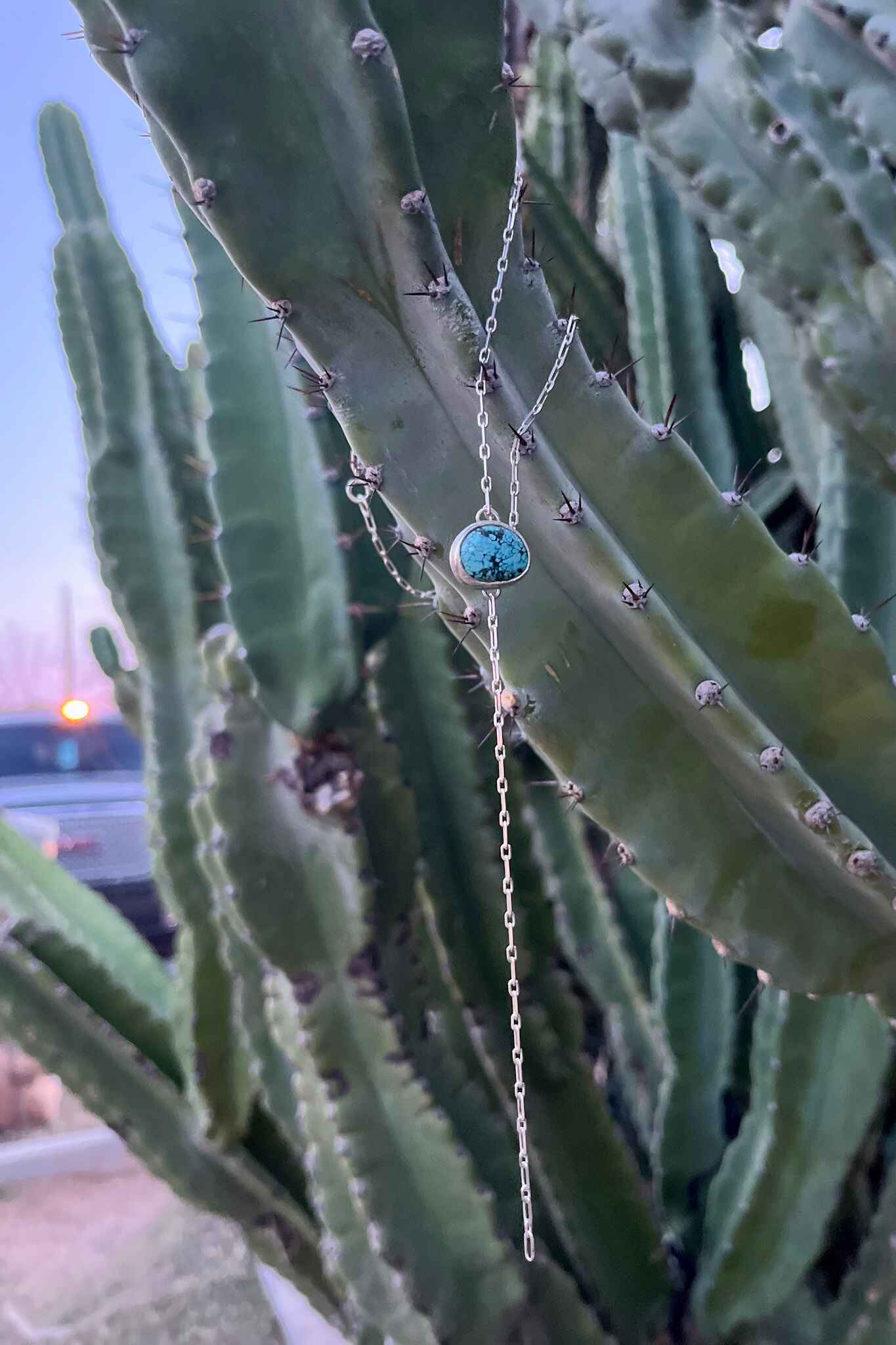 Turquoise Cascade Necklace