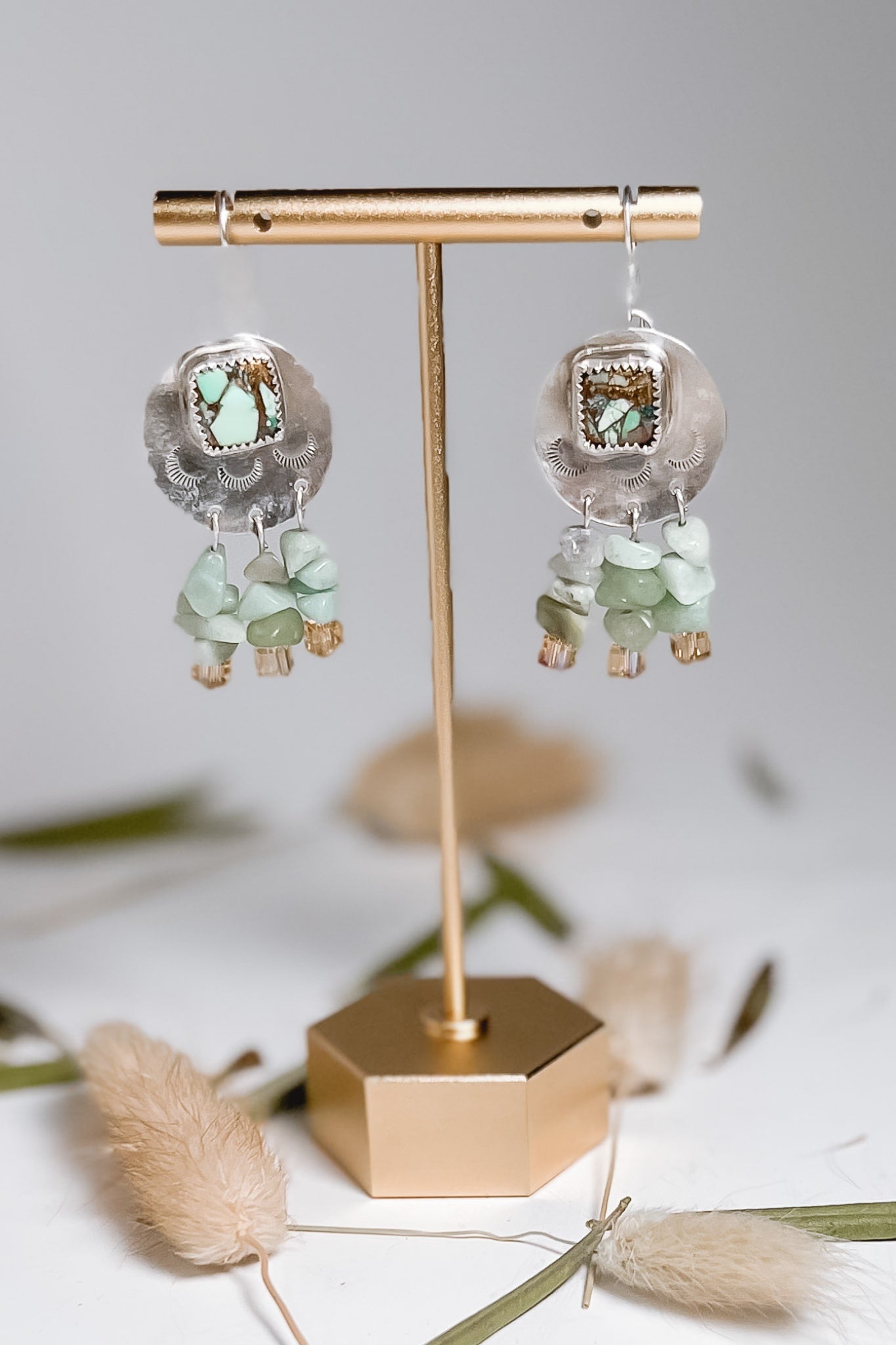 Oyster Dangle Earrings