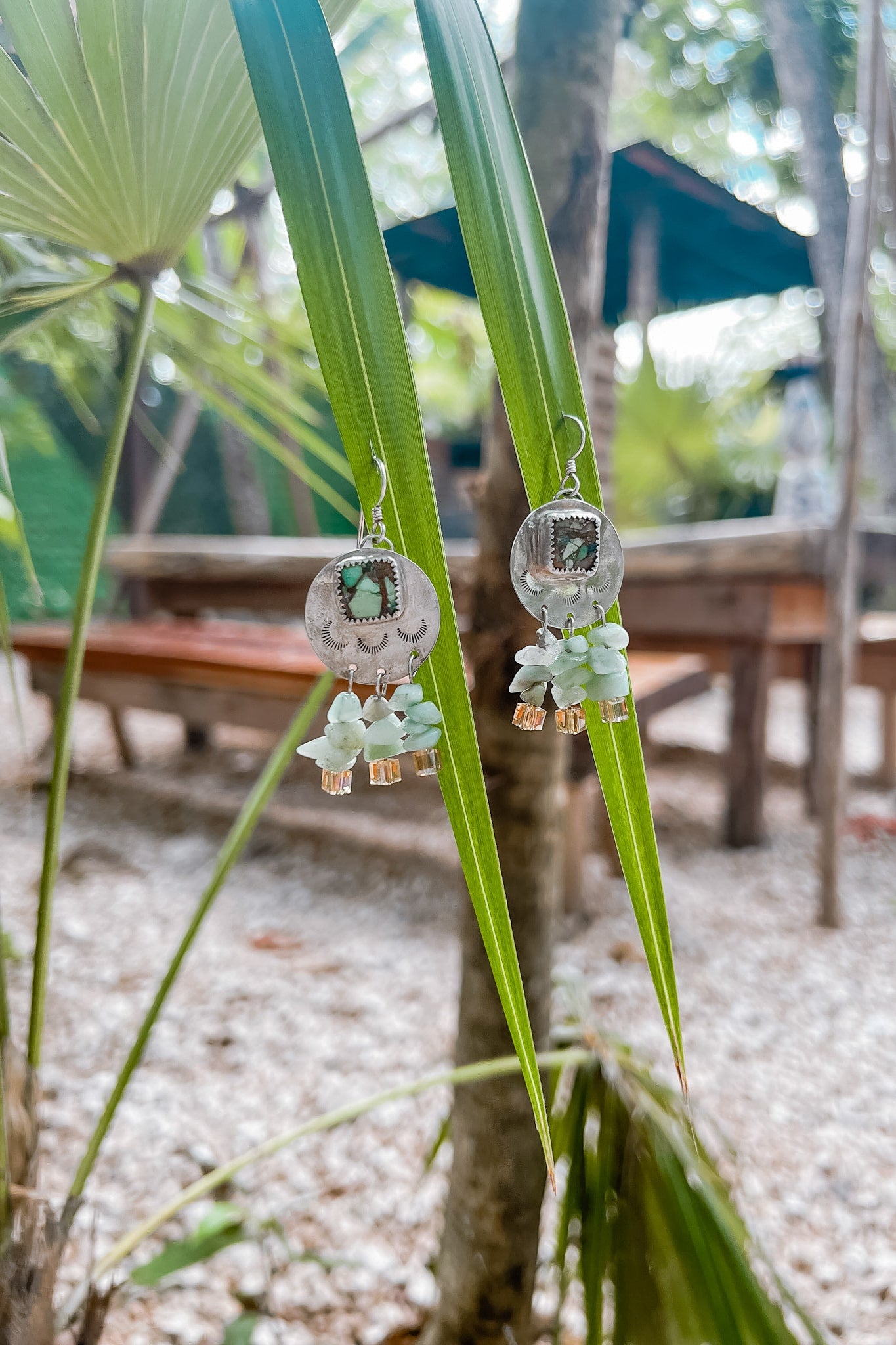 Oyster Dangle Earrings