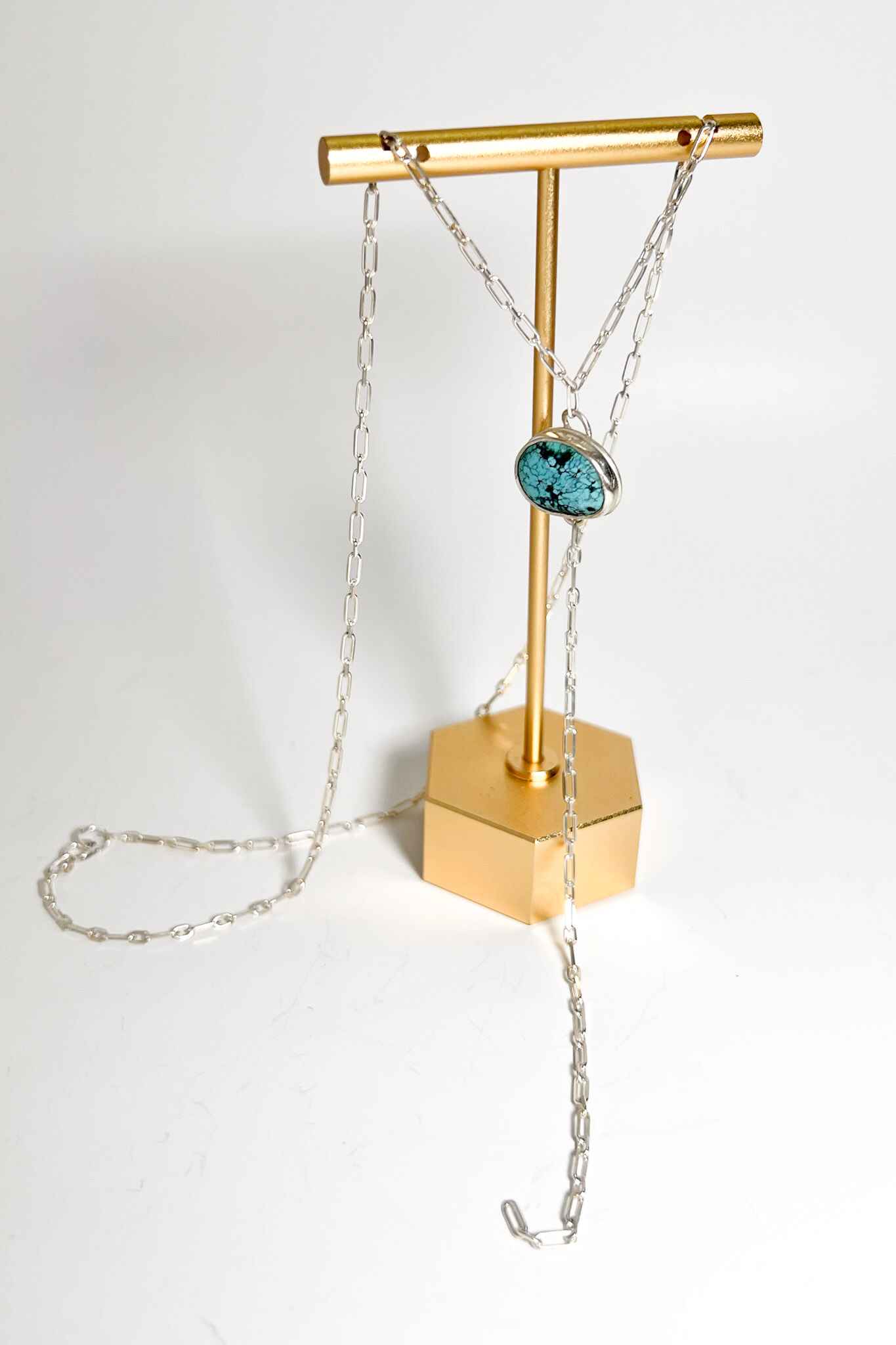 Turquoise Cascade Necklace