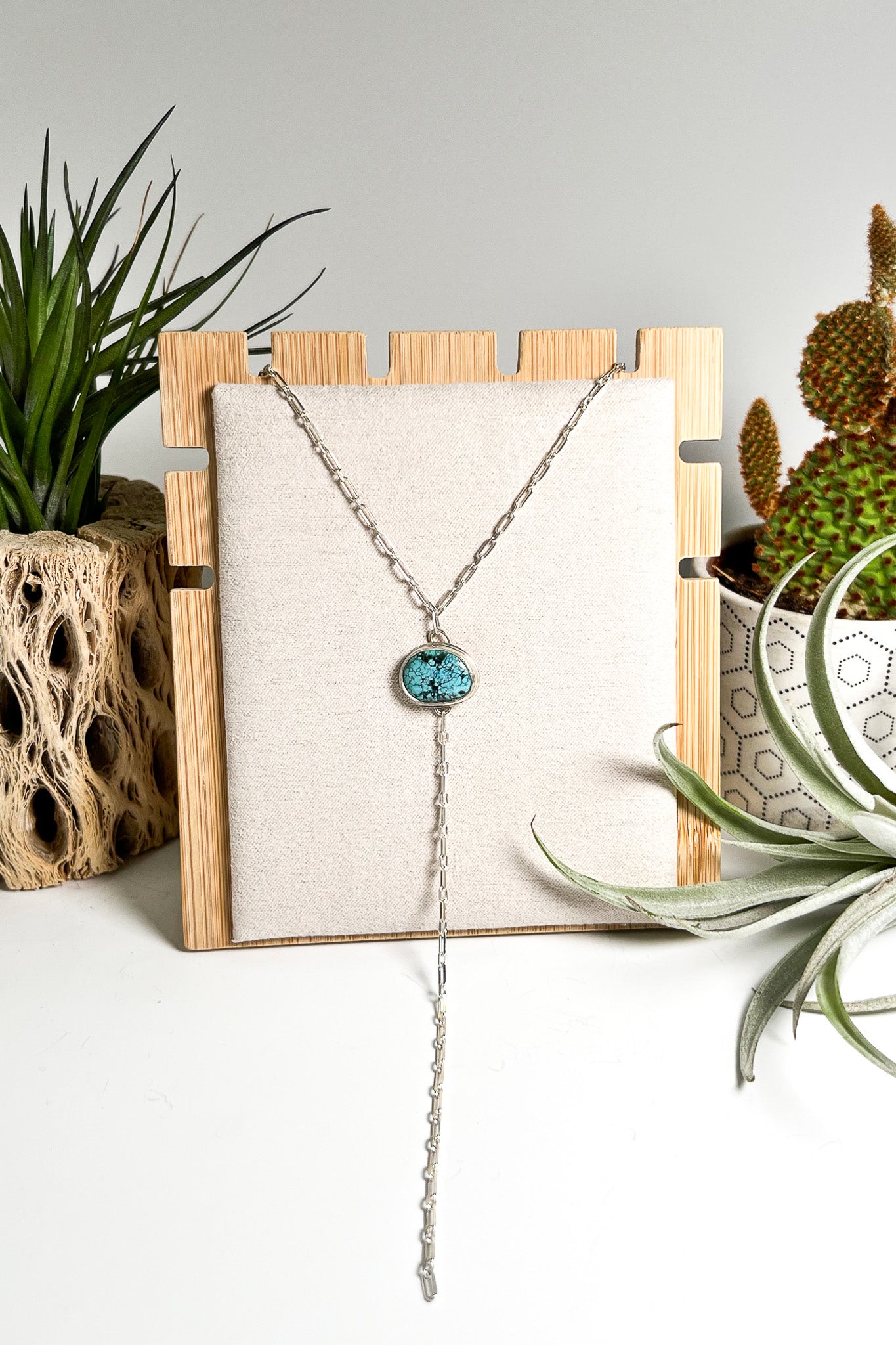 Turquoise Cascade Necklace